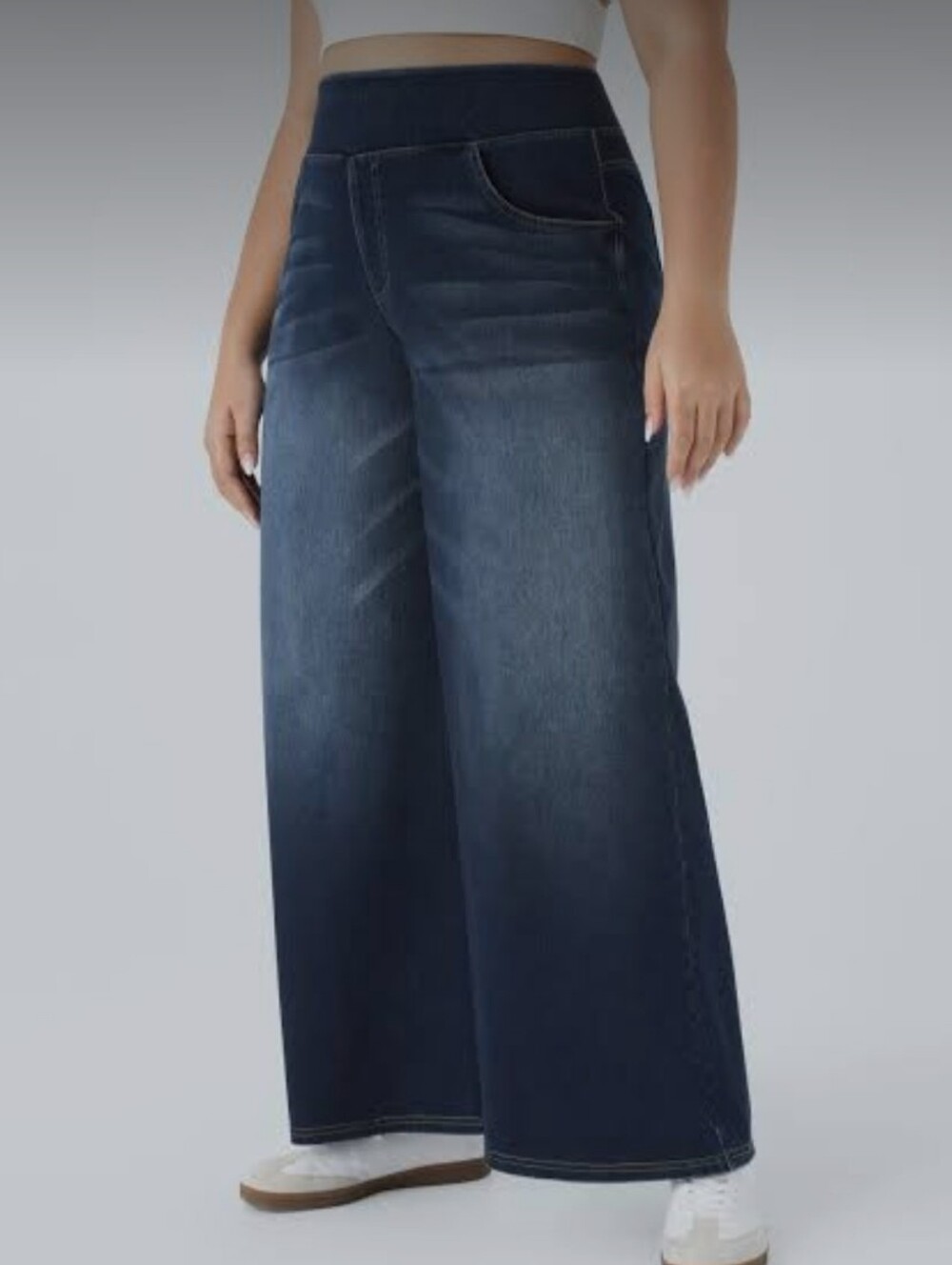 Halara Wide-Leg High-Rise Jeans